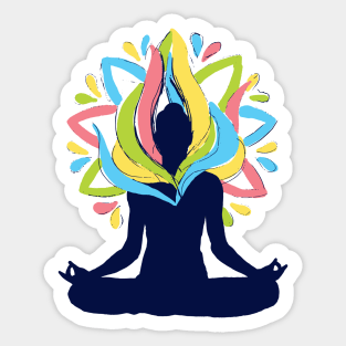 Yoga Energy Sticker